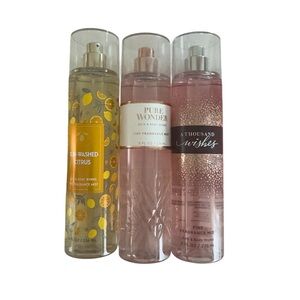 Bath & Body Works 3-pack of body mists